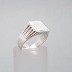 Zilver, Art Deco, Zegelring - Ring