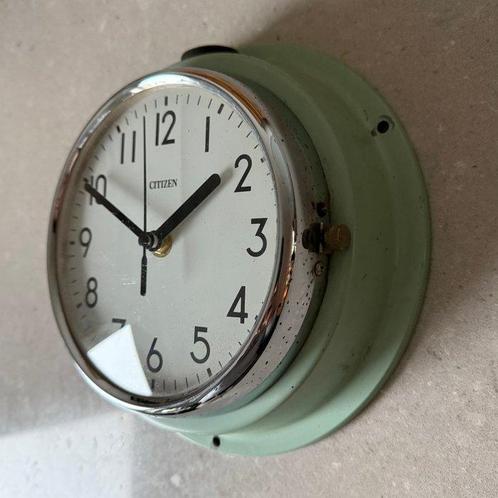 Horloge de navire - Citizen -   Acier, Verre - 1980-1990 -, Antiek en Kunst, Antiek | Wandborden en Tegels