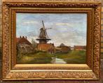 Chris Snijders (1881-1943) - Landschap met molen