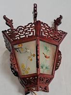 Lantaarn - Hout, Glas - Wandlantaarn