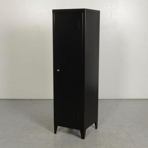 Lockerkast Officenow - Zwart - 137,5 x 38,5 cm - 2 legborden, Huis en Inrichting, Kasten | Lockerkasten, Gebruikt, Ophalen of Verzenden