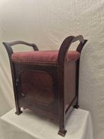 Stoel - Piano Kruk met Latje - Hout, Antiek en Kunst