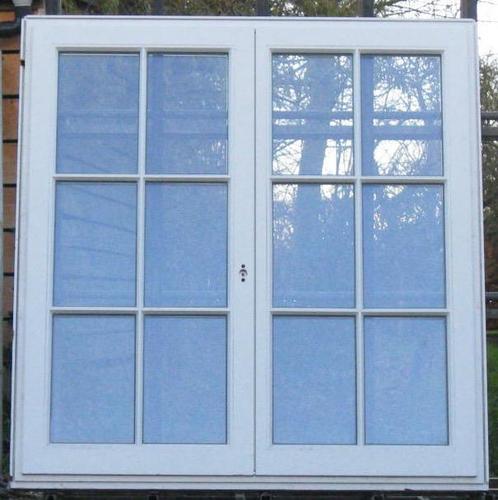 padoek houten raam , chassis , venster, kozijn 143 x 149, Doe-het-zelf en Bouw, Raamkozijnen en Schuifdeuren, Inclusief glas, Nieuw