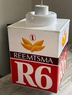 Reclamebord - Plafondlamp Reemtsma R6 sigarettenreclamelamp