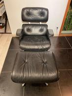 Vitra - Charles & Ray Eames - Fauteuil (2) - Acier, Cuir, Antiek en Kunst