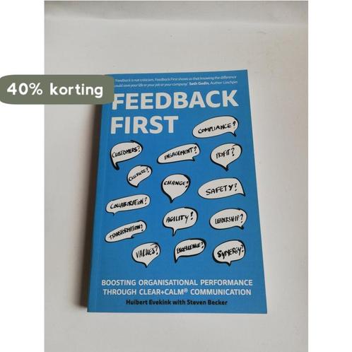 Feedback First 9788461746187 Huibert Evekink, Boeken, Overige Boeken, Gelezen, Verzenden