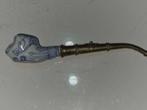 Sans prix de réserve - Pipe - Laiton, Porcelaine, Nieuw