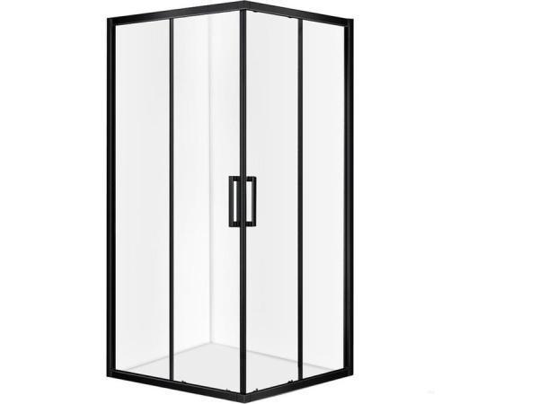 Veiling - Douchecabine - 90x90 - Vierkant - Mat Zwart - Schu, Bricolage & Construction, Sanitaire