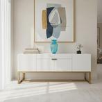 Vaas - Muranoglas - 24-karaats gouden vaas uit Murano