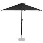 Parasol Magione – Balkon parasol - Halfrond 270x135cm |, Tuin en Terras, Verzenden, Nieuw