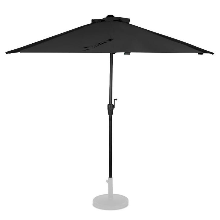 Parasol Magione – Balkon parasol - Halfrond 270x135cm |, Tuin en Terras, Parasols, Nieuw, Verzenden