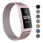 DrPhone Fitbit Charge 3 / Charge 3 SE Magnetische Milanese, Verzenden, Nieuw
