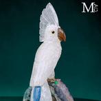 Kwarts en Amethist - Natuurlijk mineraal - Sculptuur,