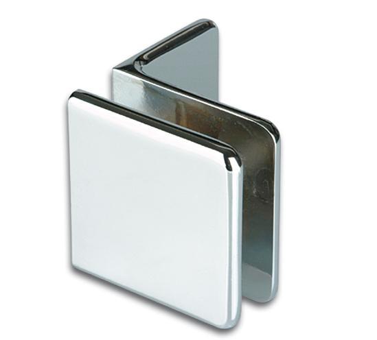 Granada Hoekverbinder 90° Glas/wand - RVS, Doe-het-zelf en Bouw, Hang- en Sluitwerk, Nieuw, Verzenden