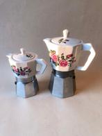 flory expess - Koffiepot (2) - Aluminium, Porselein -, Antiek en Kunst