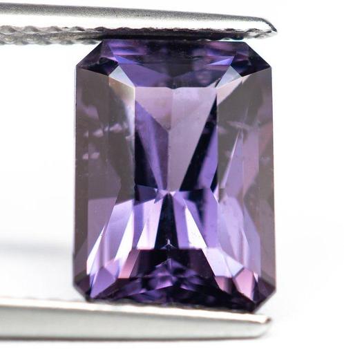 Zonder Minimumprijs Spinel  - 3.58 ct - Antwerp Laboratory, Handtassen en Accessoires, Edelstenen