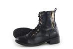 Mustang Veterboots in maat 42 Zwart | 5% extra korting, Kleding | Dames, Schoenen, Verzenden, Zwart, Overige typen, Mustang