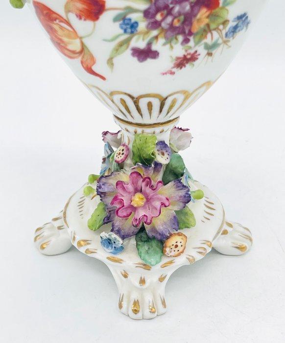 Sitzendorf - Urn - Porselein - Bloemenurn, Antiek en Kunst, Antiek | Glaswerk en Kristal