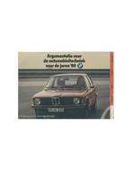~1979 BMW 3 SERIE BROCHURE NEDERLANDS, Boeken, Nieuw, Ophalen of Verzenden