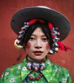 Steve McCurry (1950–) - Young Woman at Horse Festival,
