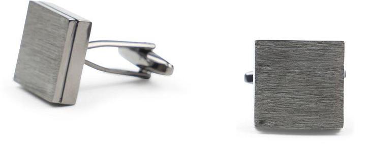 Manchetknoop Vierkant Zilver maat  Heren, Handtassen en Accessoires, Manchetknopen, Nieuw, Verzenden
