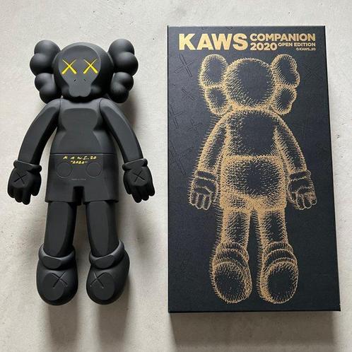 Kaws (1974) - Companion Black (flat face), Antiek en Kunst, Kunst | Schilderijen | Modern
