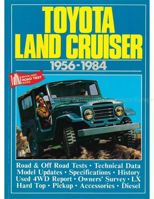 TOYOTA LAND CRUISER 1956 - 1984 (BROOKLANDS), Boeken, Auto's | Boeken