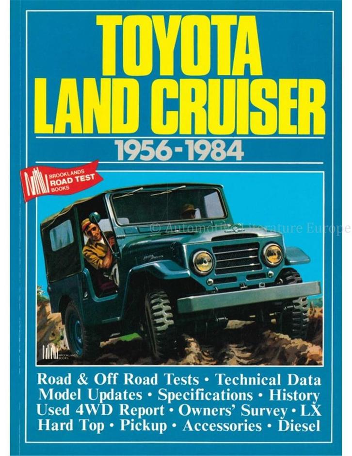 TOYOTA LAND CRUISER 1956 - 1984 (BROOKLANDS), Boeken, Auto's | Boeken