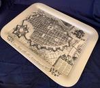 Fornasetti-Milano - Piero Fornasetti - Dienblad - stadskaart, Antiek en Kunst