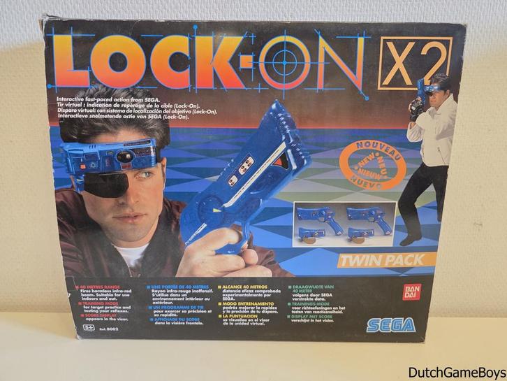 Sega Mega Drive - Lock-On X2 - Twin Pack, Games en Spelcomputers, Spelcomputers | Sega, Gebruikt, Verzenden