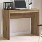 vidaXL Bureau 90x40x72 cm bewerkt hout artisanaal eikenkleur, Huis en Inrichting, Bureaus, Verzenden, Nieuw