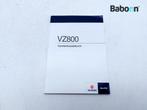 Livret dinstructions Suzuki VZ 800 2010-2016 (VZ800), Nieuw
