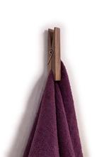 Extra grote wasknijper van walnoothout (wandhanger, maat 2:, Verzenden