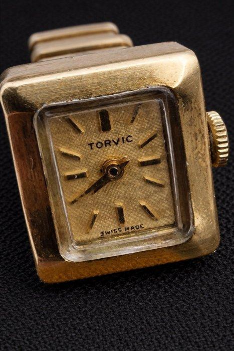 Torvic - Jura Watch Cº. - Zakaansteker - Verguld, Messing, Verzamelen, Rookartikelen, Aanstekers en Luciferdoosjes