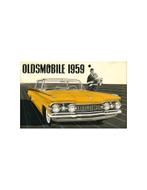 1959 OLDSMOBILE SERIES 88 / SERIES 98 PROGRAMMA BROCHURE, Nieuw