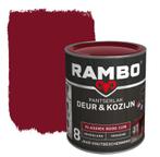 Rambo Pantserlak Deur en Kozijn Klassiek Rood 2.25L, Doe-het-zelf en Bouw, Verf, Beits en Lak, Verzenden, Nieuw