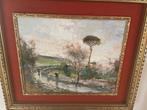 Giuseppe Casciaro (1861-1941) - Pioggia in autunno