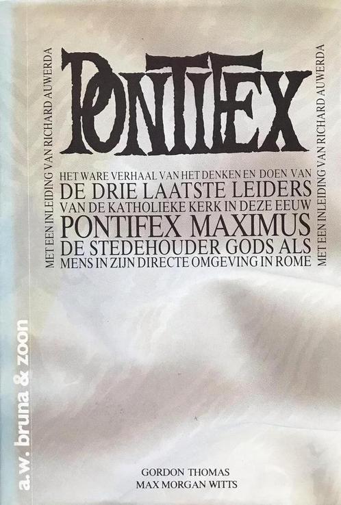 Pontifex 9789022953235 Craig Thomas, Boeken, Godsdienst en Theologie, Gelezen, Verzenden