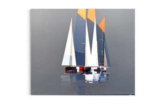 Lionel chevalier - Série lignes, Antiquités & Art, Art | Peinture | Moderne