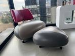 Leolux - Fauteuil (2) - Pallone - Leder, Metaal - Pallone