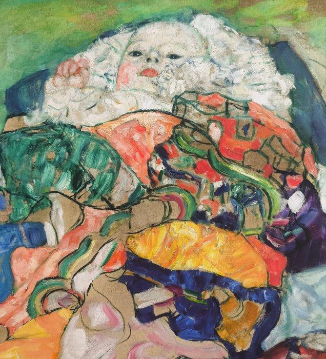 Gustav Klimt (1862–1918) (after) - Cradle (Baby), 1917-18, Antiek en Kunst, Kunst | Designobjecten