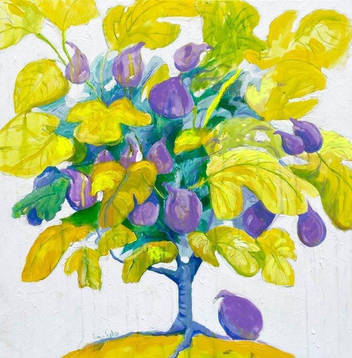 Brooksby - Fig Tree - XL, Antiek en Kunst, Kunst | Schilderijen | Modern
