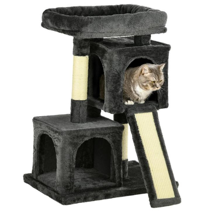 Klimpaal - Krabparadijs - Multifunctioneel - Grijs, Dieren en Toebehoren, Katten-accessoires, Nieuw, Ophalen of Verzenden