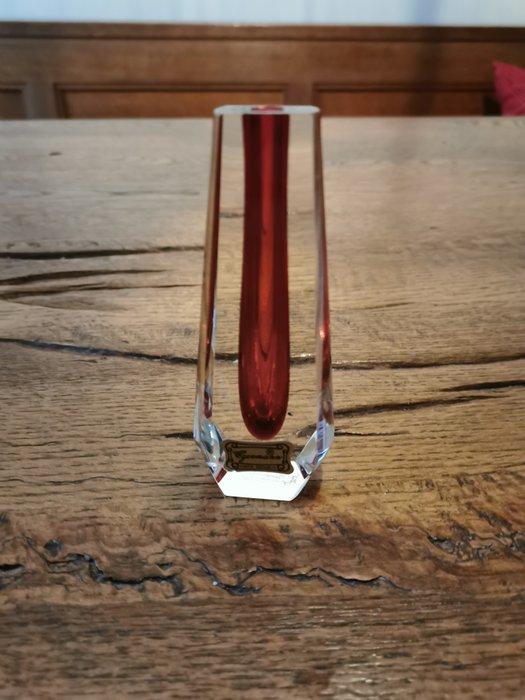 Egermann - Pavel Hlava - Vaas - Glas - uniek vaasje, Antiquités & Art, Curiosités & Brocante