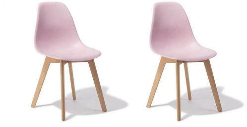 Lichtgewicht roze eetkamerstoelen - eenvoudige montage en..., Huis en Inrichting, Stoelen, Overige kleuren, Twee, Nieuw, Ophalen of Verzenden