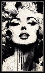 Æ (XX-XXI) - Marilyn: Shadow Studies – Mixed Media Triptych