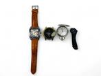 Veiling - Partij van 4 Diverse Horloges | Ongecontroleerd, Handtassen en Accessoires