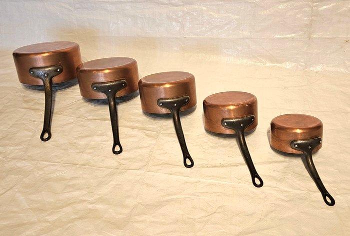 Kookpan (5) - Koper, IJzer, Tin, Antiek en Kunst, Antiek | Keukengerei