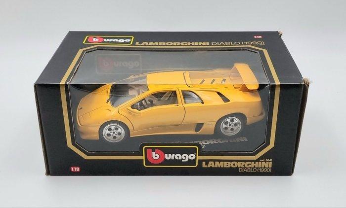 Bburago 1:18 - Modelauto - Lamborghini Diablo (1990), Hobby en Vrije tijd, Modelauto's | 1:5 tot 1:12