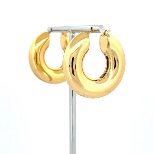 Graziella - Boucles doreilles - 5.1 g - 3.5 cm - 18 carats, Handtassen en Accessoires, Oorbellen